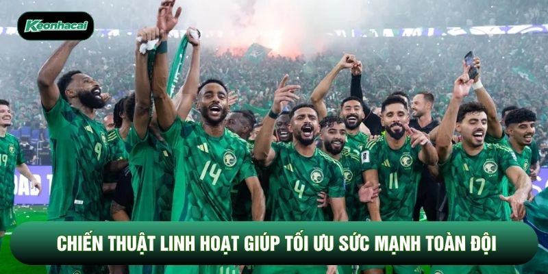 Chiến thuật linh hoạt giúp tối ưu sức mạnh toàn đội Chiến thuật linh hoạt giúp tối ưu sức mạnh toàn đội