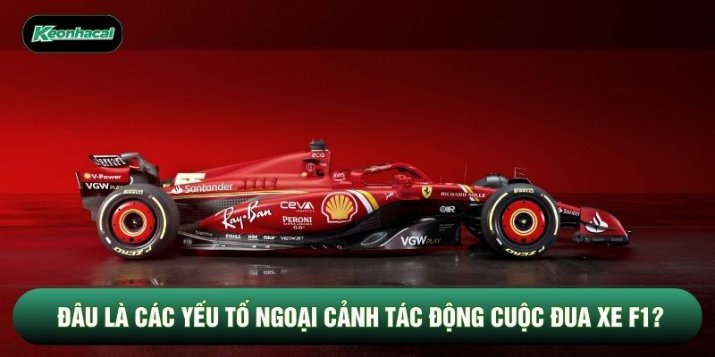 Đâu là các yếu tố ngoại cảnh tác động cuộc đua xe F1?