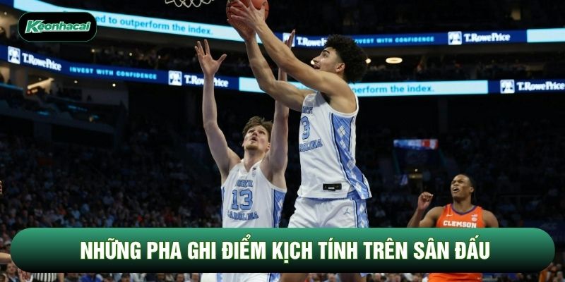 Những pha ghi điểm kịch tính trên sân đấu