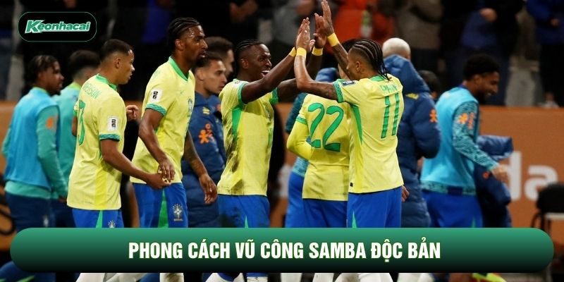Phong cách vũ công Samba độc bản