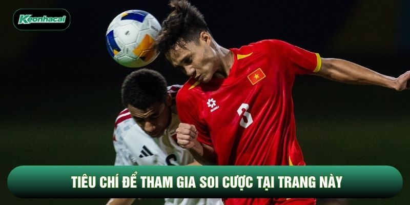 Tiêu chí để tham gia soi cược tại trang này