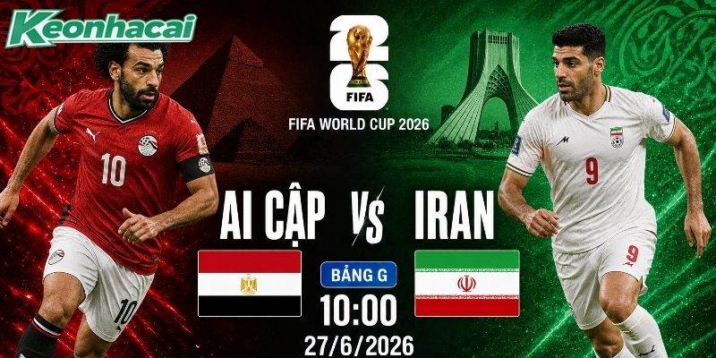 Đây sẽ là màn so tài lịch sử đầu tiên của Ai Cập vs Iran