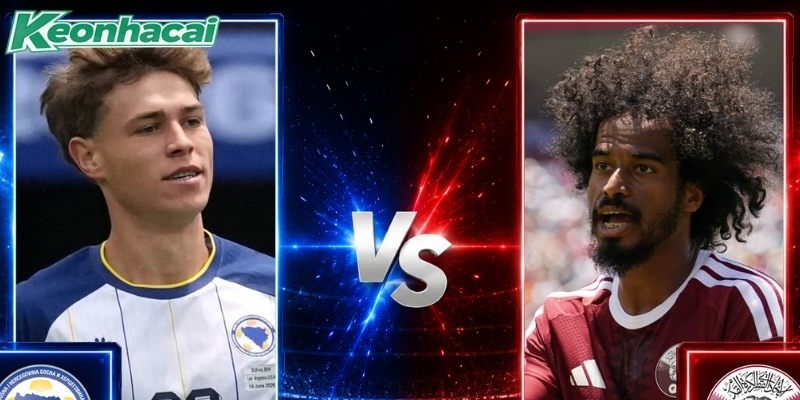 Bosnia và Herzegovina vs Qatar đang chơi không tốt
