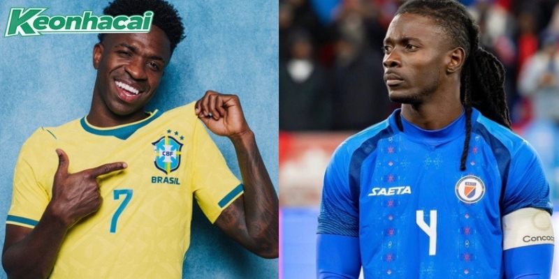 Brazil vs Haiti có sự chênh lệch lớn