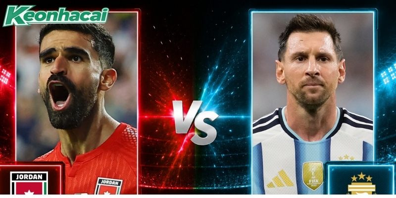 Jordan vs Argentina là trận đấu chênh lệch
