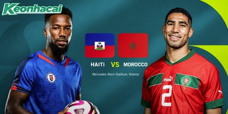 Morocco vs Haiti có kết quả đối lập