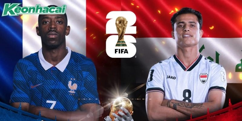 Pháp vs Iraq chênh lệch đẳng cấp Pháp vs Iraq chênh lệch đẳng cấp