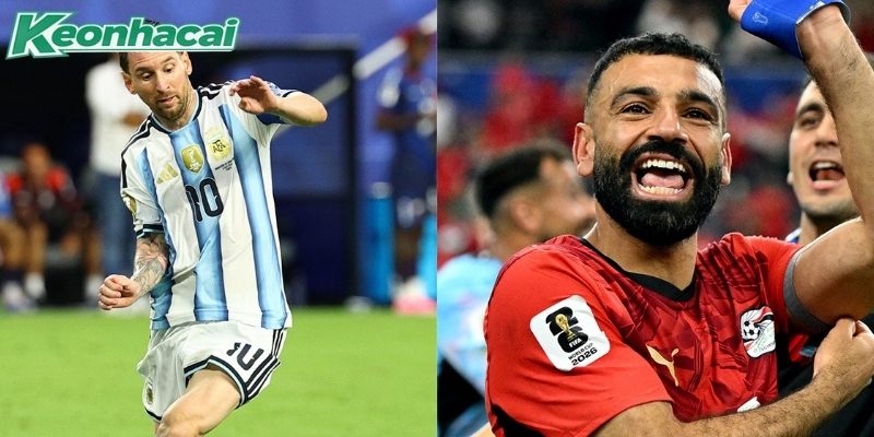 Argentina vs Ai Cập chênh lệch về chiều sâu đội hình