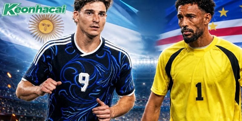 Đây là lần đầu tiên Argentina vs Cape Verde đối đầu trực tiếp